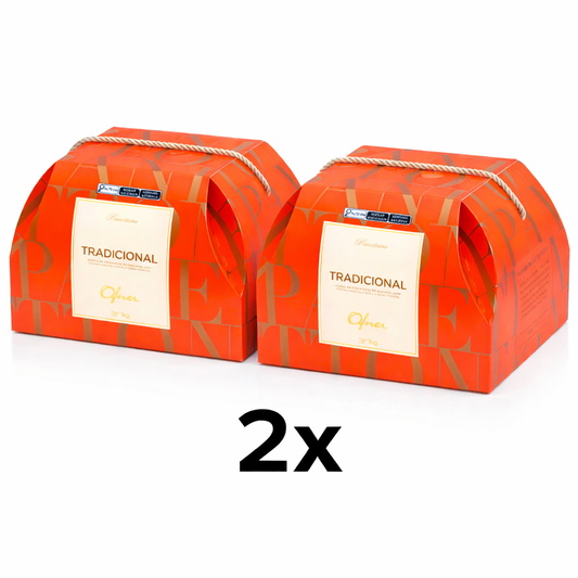 OFERTA!! 2 x Panettone Genoves - Tradicional de Frutas 1Kg