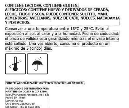 Panettone Genoves - Mouse de Chocolate Zero 500grs